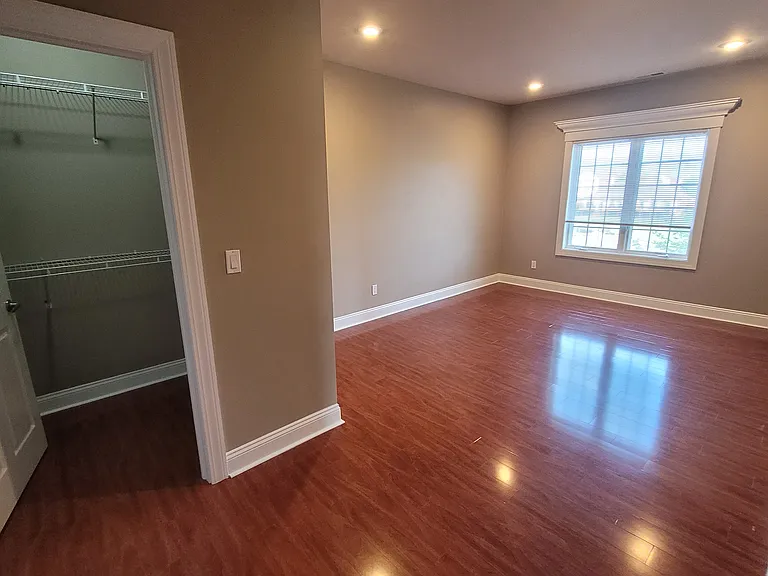 master bedroom with closet