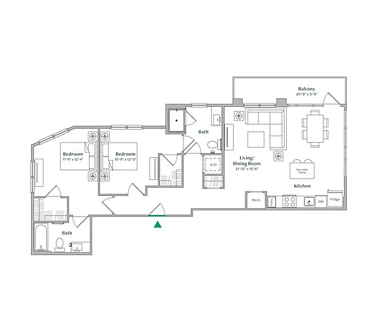Floor plan B11
