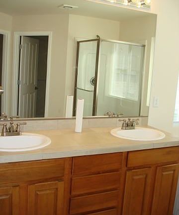 5-piece bathroom attached to master bedroom