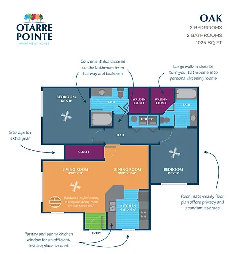 Floor plan Oak