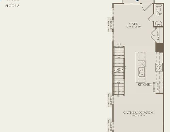 Evans Floor Plan, Quick Move-in Home, Floor 2