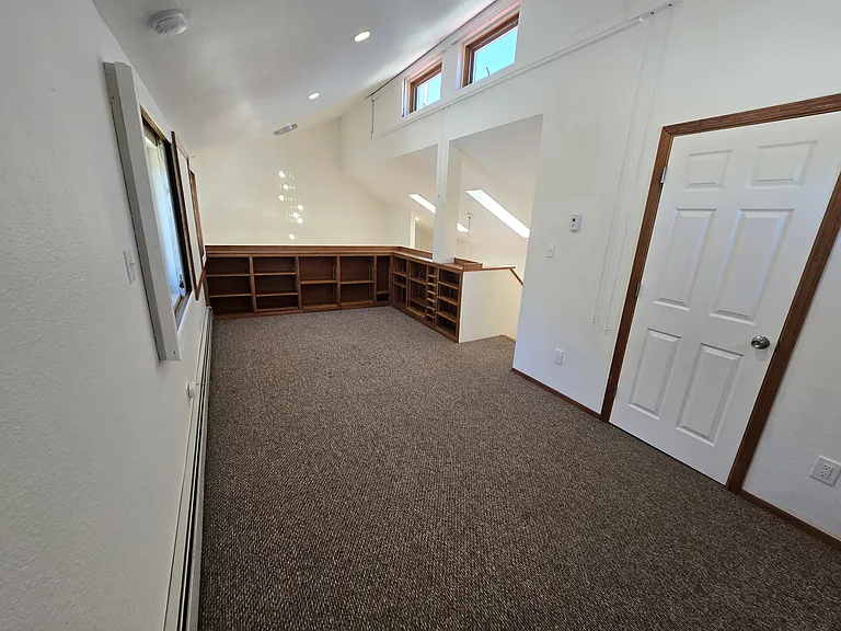 Upstairs loft bedroom area