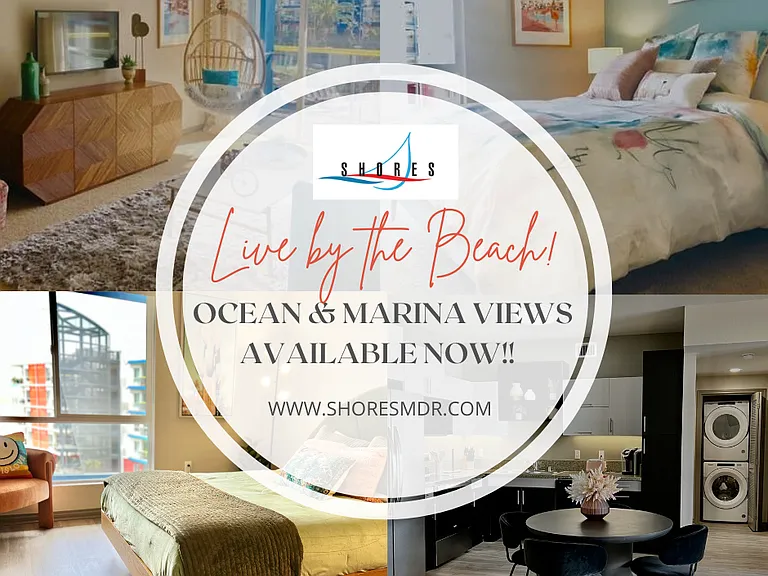 Are you ready to live in your dream home by the Beach? Get 
spectacular apartment home with Marina and Ocean views now!