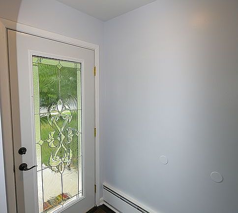 Foyer area just inside door.