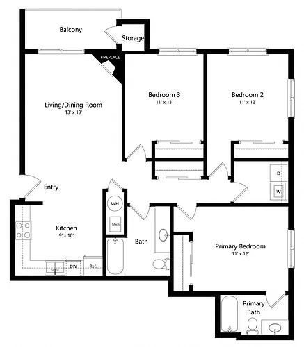 Floor plan Banyan