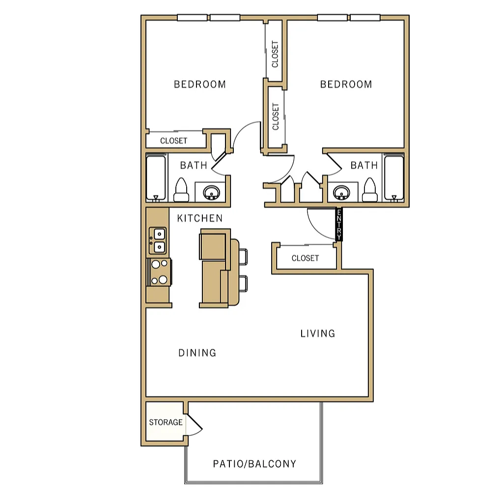 Floor plan The 977