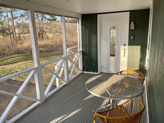 Screened in front porch