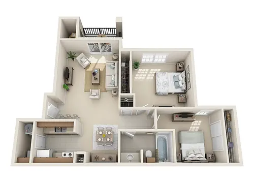Floor plan B1