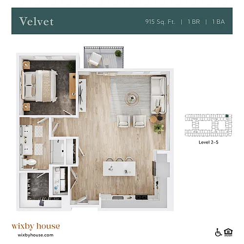 Floor plan Velvet
