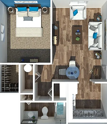 One Bedroom | One Bathroom | 700 Square Feet One Bedroom | One Bathroom | 700 Square Feet