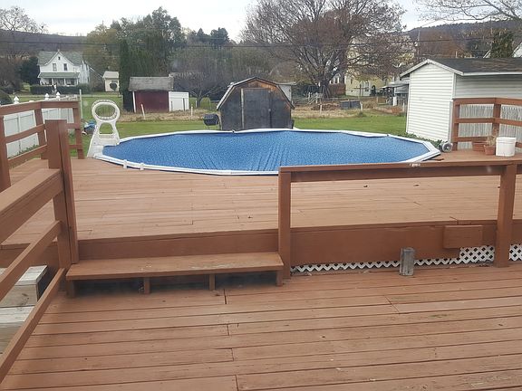 24' above ground pool