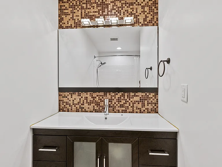 There is a SECOND FULL bathroom on the second floor.