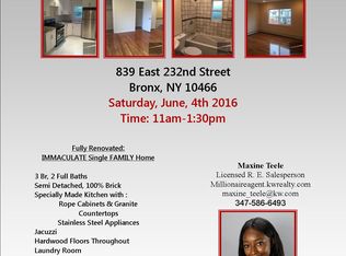 839 E 232nd St, Bronx, NY 10466