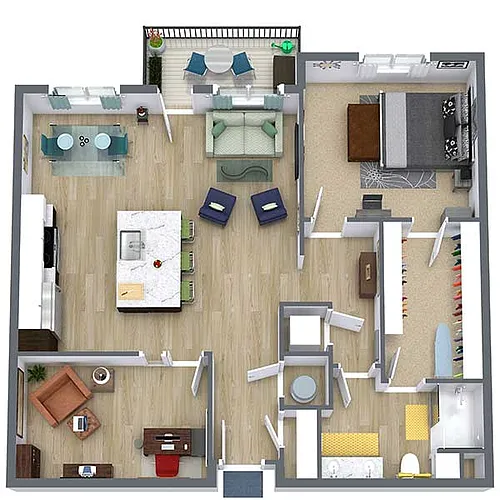 Floor plan Ivy