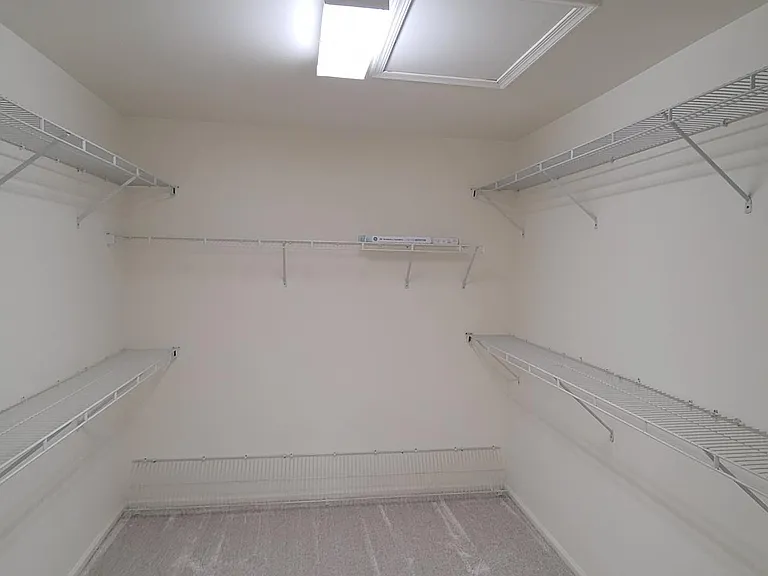 Primary bedroom closet