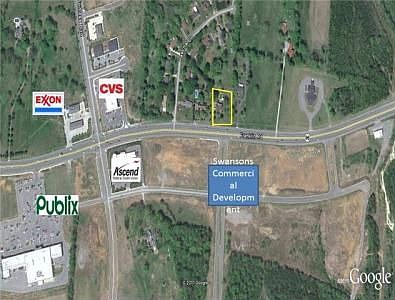 Subject property with surrounding commercial development!