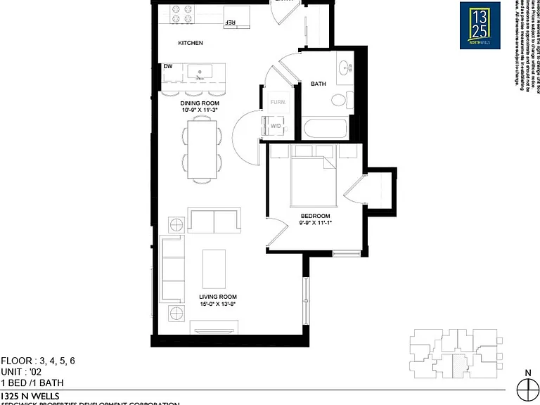 1325 N Wells Apartments — Photo 41