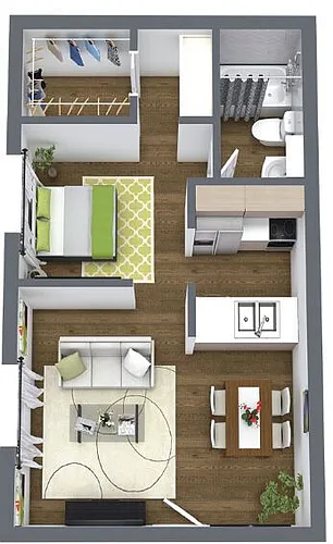 Floor plan A1 Traditional