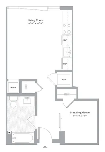 Floor plan S01N