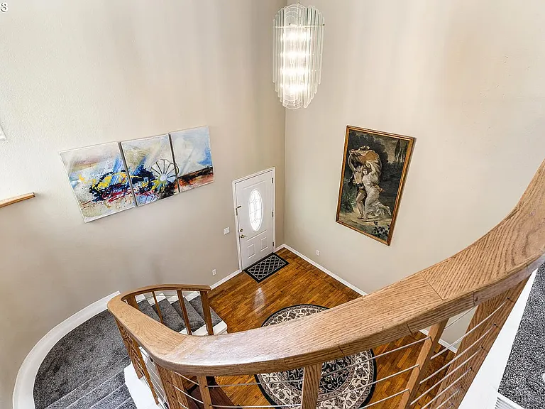View From The Top Of The Stairs