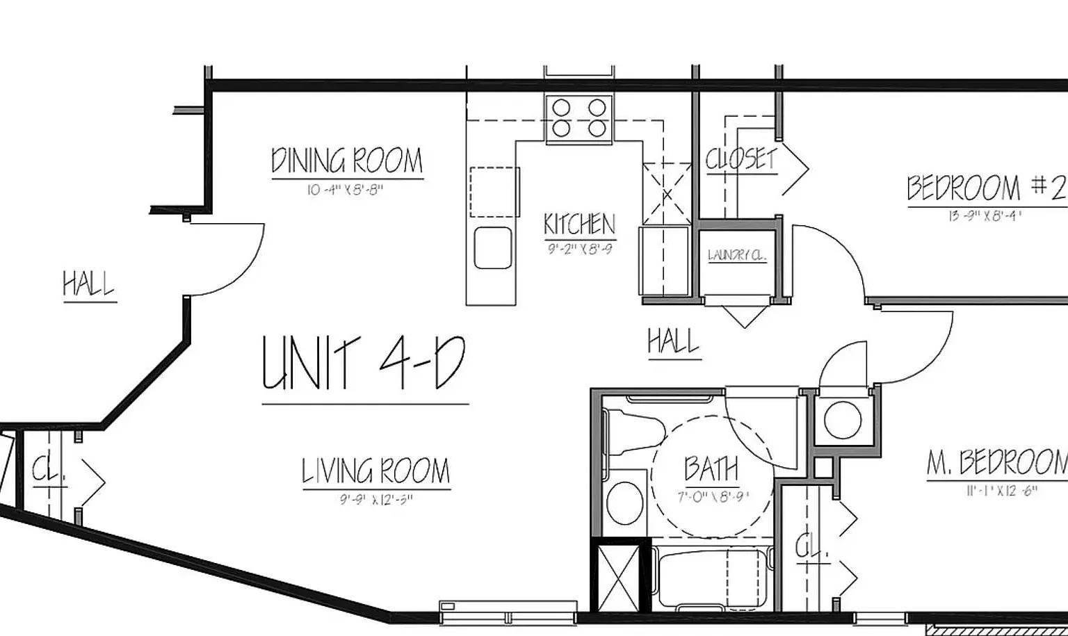 2 bed, 1.0 bath, $3,200 — Photo 3