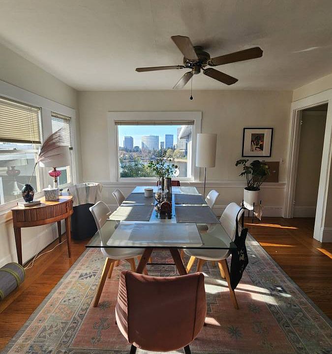 living room (23 ft. long)