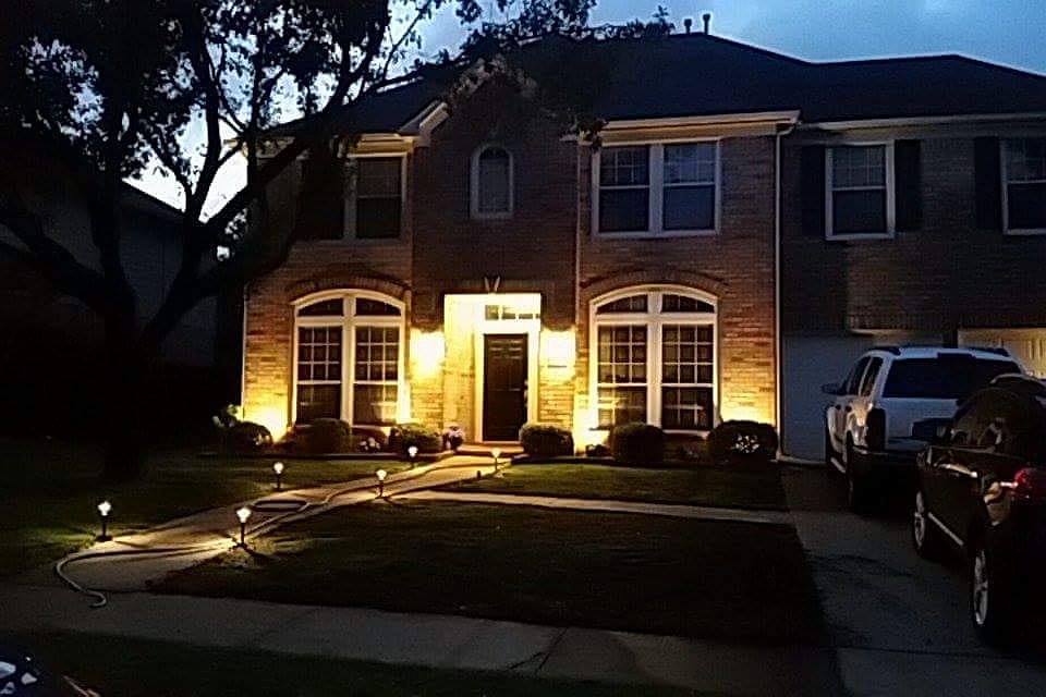 Nighttime uplighting