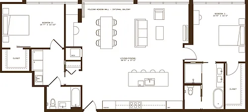 Floor plan PH4