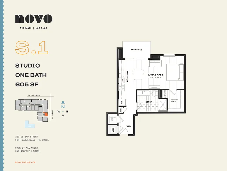 Floor plan S1