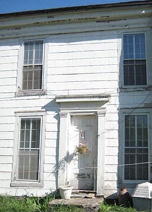 Front door and windows