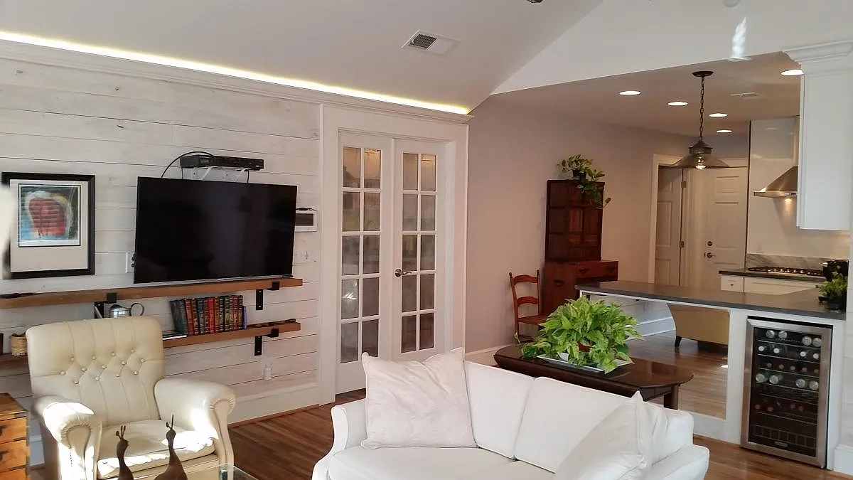 Living Room looking into Kitchen - 817 Lyttleton St #817A