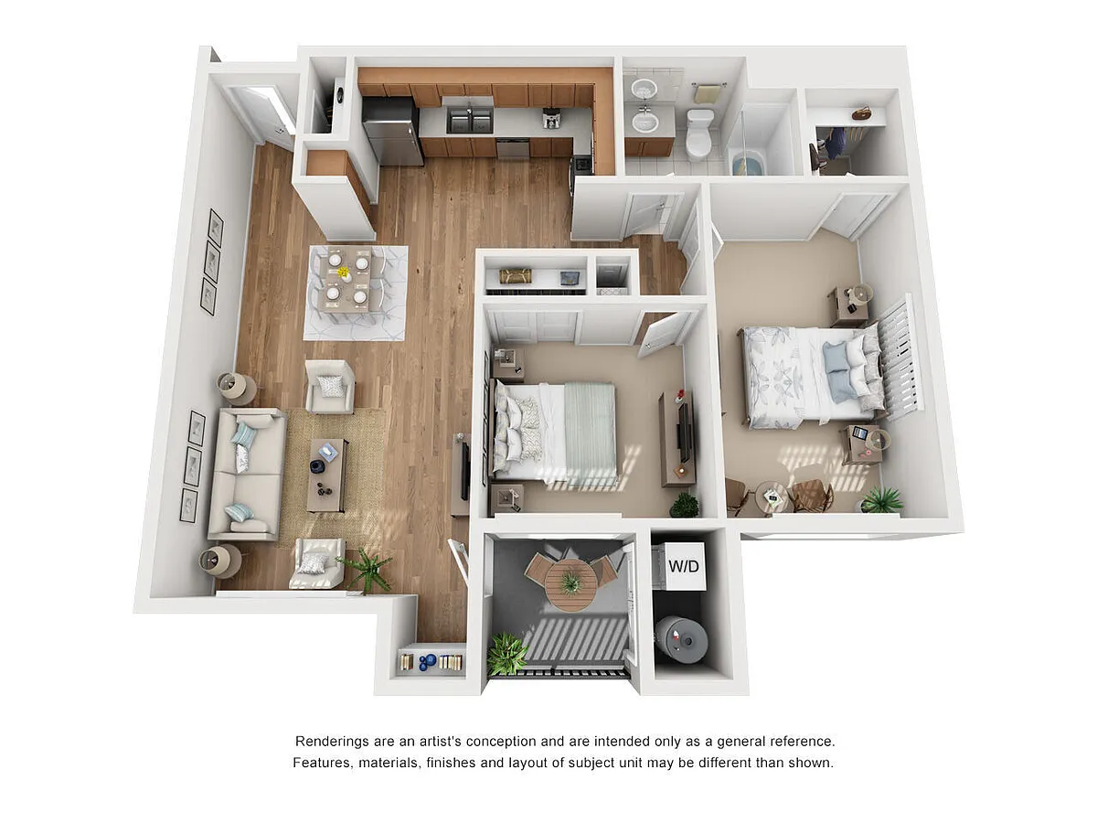 Floor plan 2x1 Decade