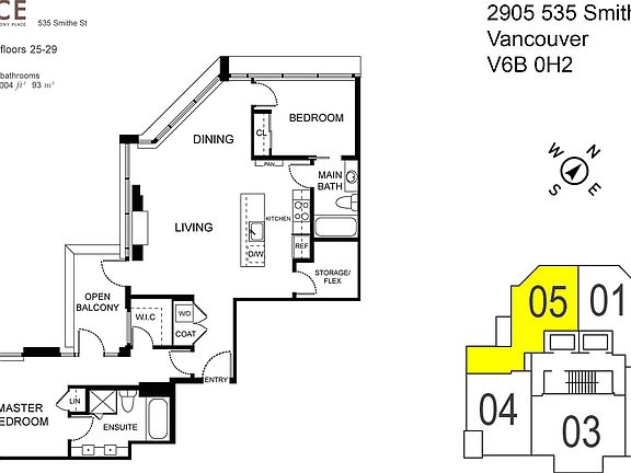 3rd image of 535 Smithe St #2905