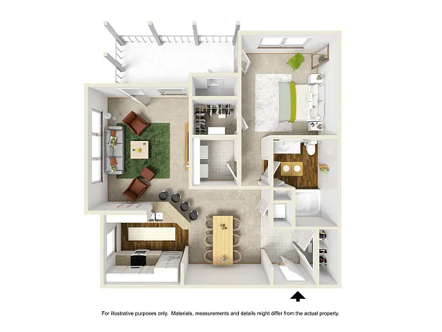 Floor plan Lily with Sunroom Upgraded