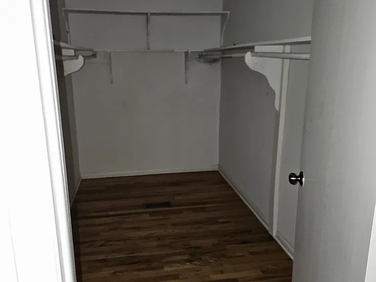 First Level Closet across from Bathroom