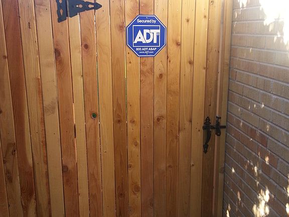 Front gate to backyard
