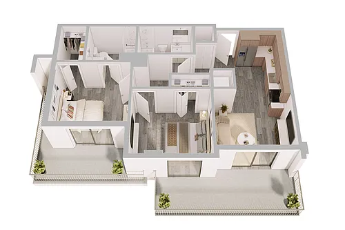 Floor plan B1