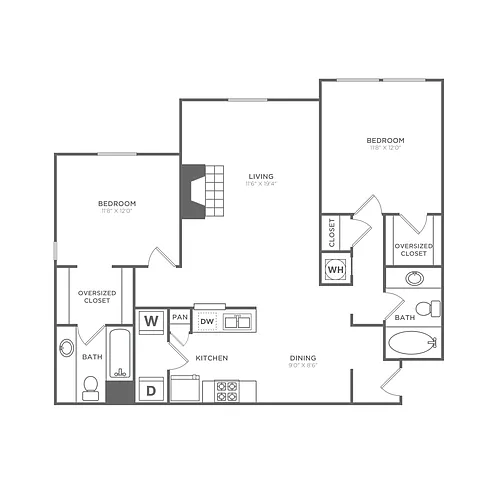 Floor plan B2