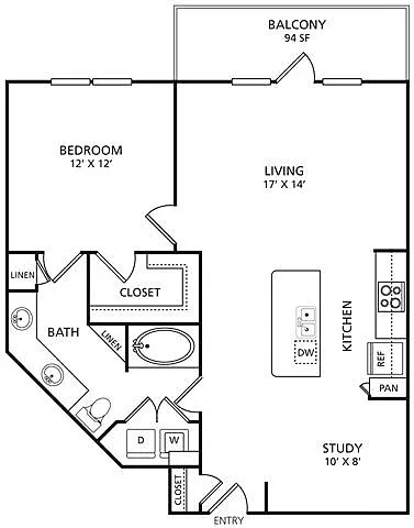 Floor plan A8