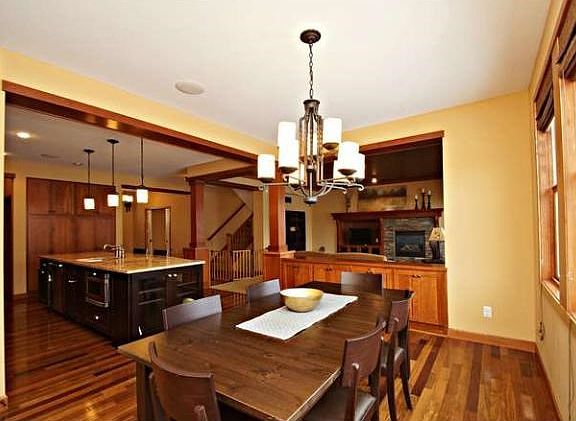 This home has that open floor plan you are looking for.