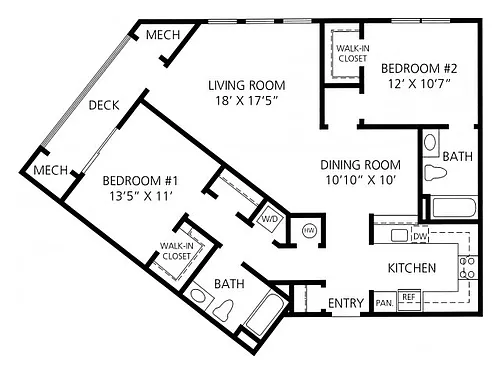 Floor plan Delano