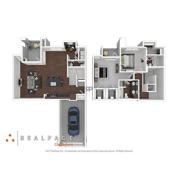 Floor plan Villa B5