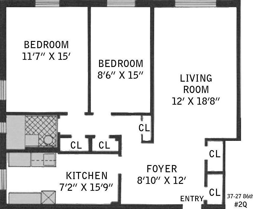 2nd image of 3727 86th St APT 2Q