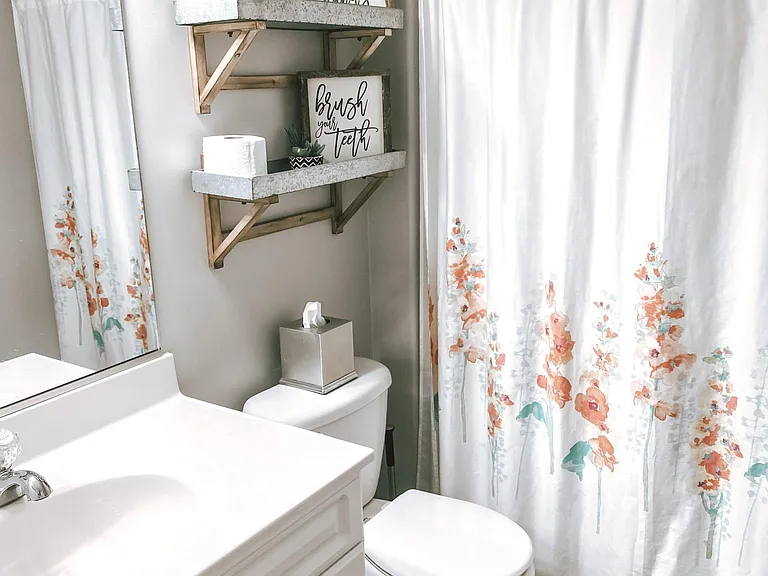 Hall bath on second floor.