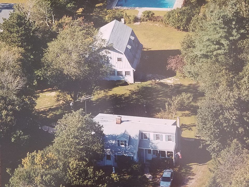 Aerial view of property. 