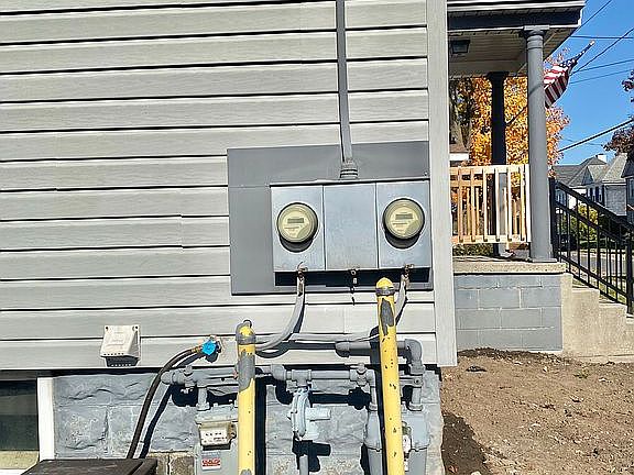 Separate Electric/Gas Meter