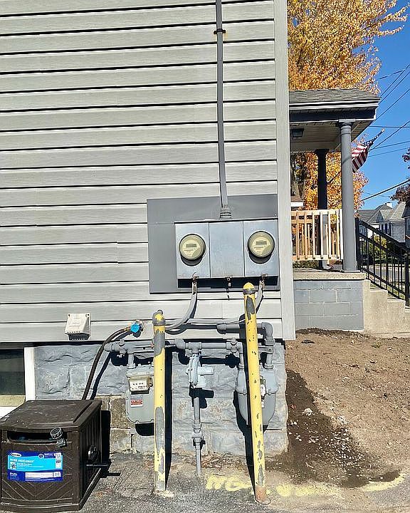 Separate Electric/Gas Meter