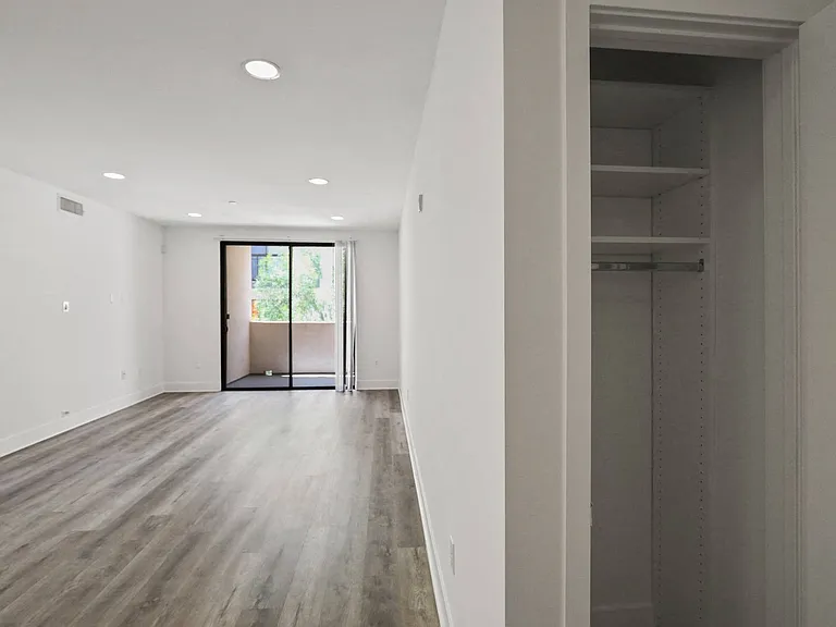 Living Room Space with Additional Cabinet Storage