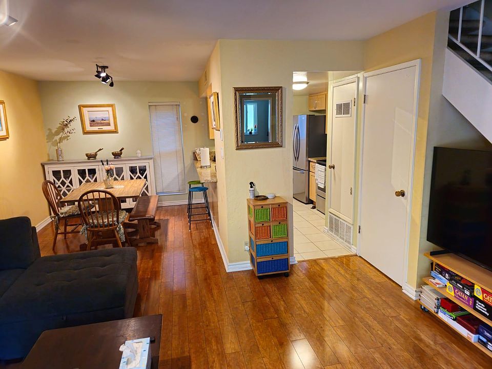 Living, dining room downstairs