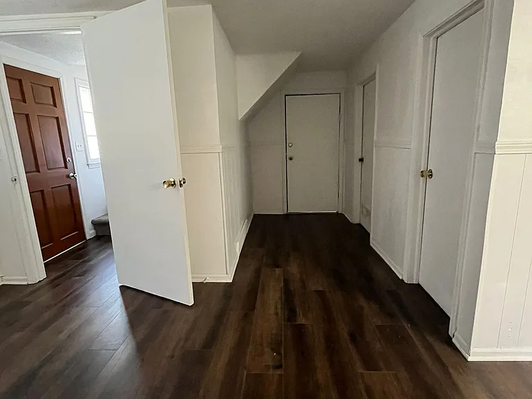 Downstairs entrance to upstairs